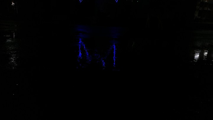 road in night
