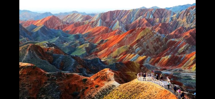Zhangye Danxia Landform, China