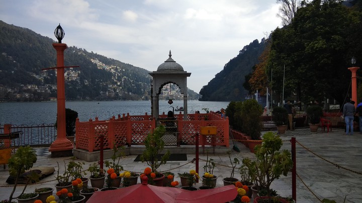 beautiful Nanital lake