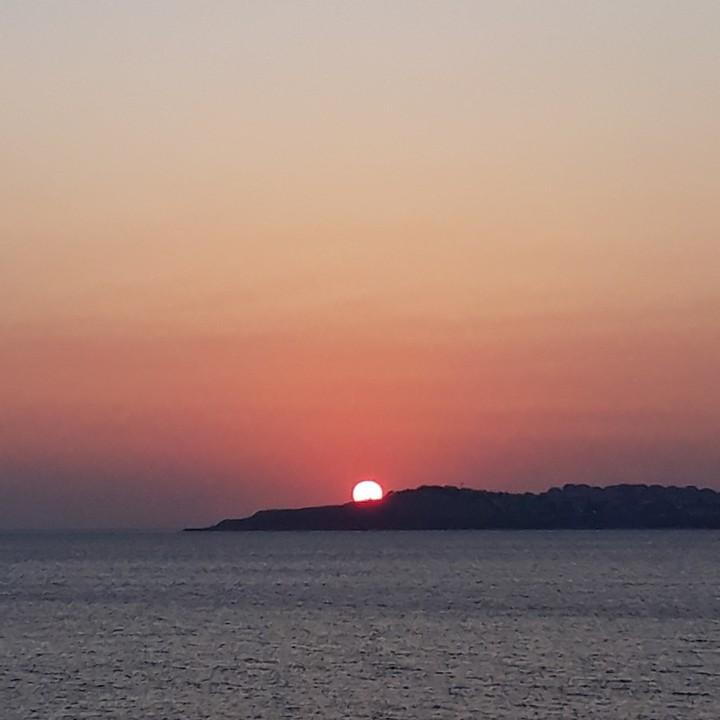 İstanbul'da günbatımı