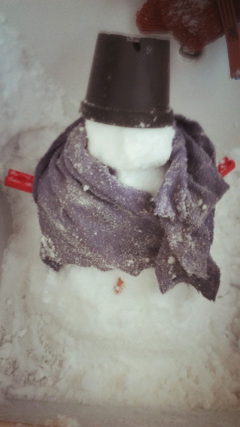 A Little Snowy Man