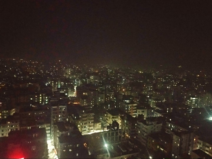Dhaka City night view