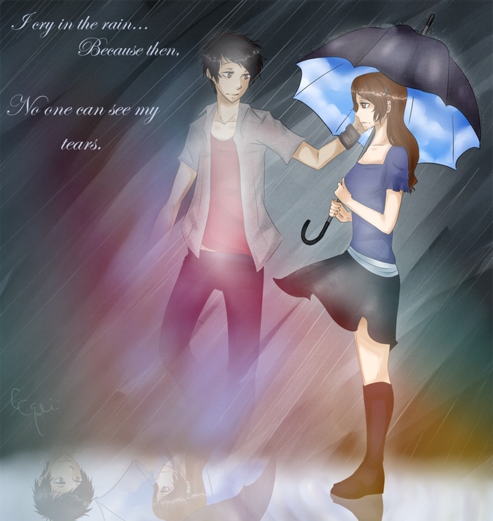 No one can see my tears