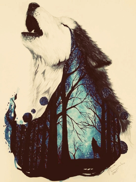 el lobo y su velentia