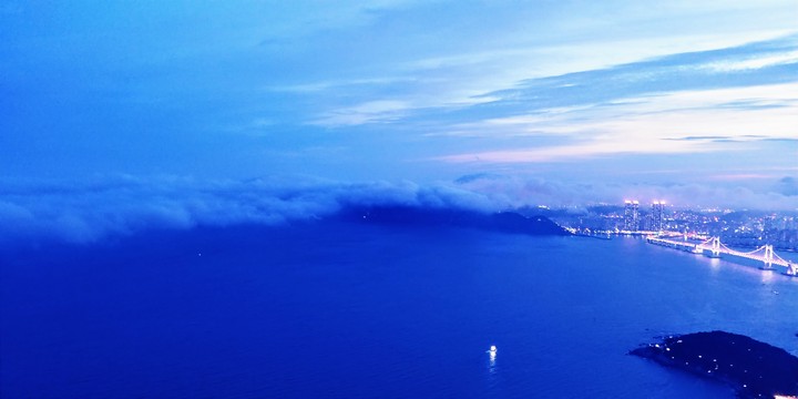 #구름#바다#광안대교#해운대