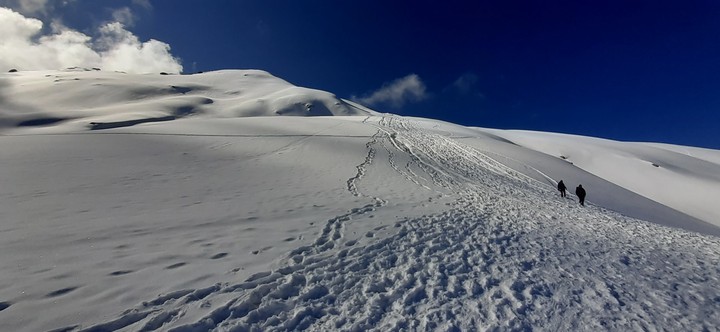 i will walk and struggle until i will reach to top