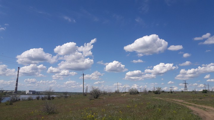 облака