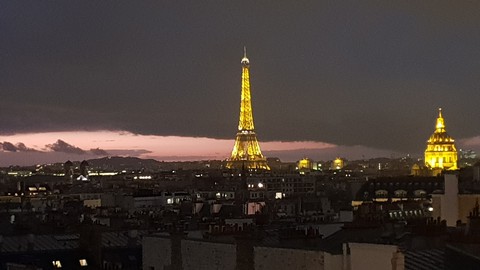 paris at night