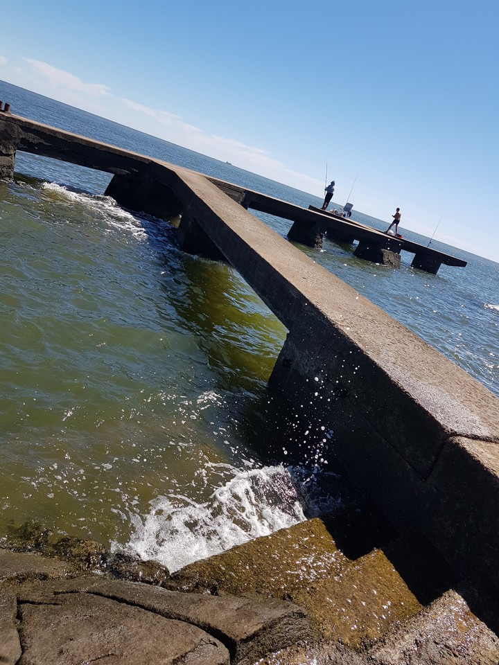 pesca en el muelle