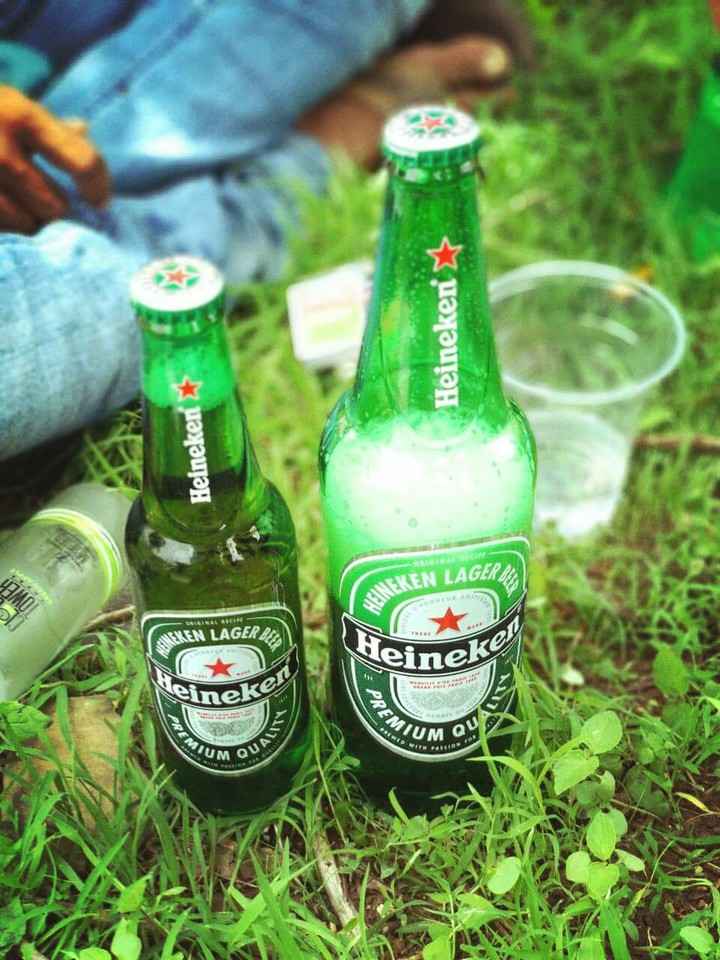 Heiniken beer