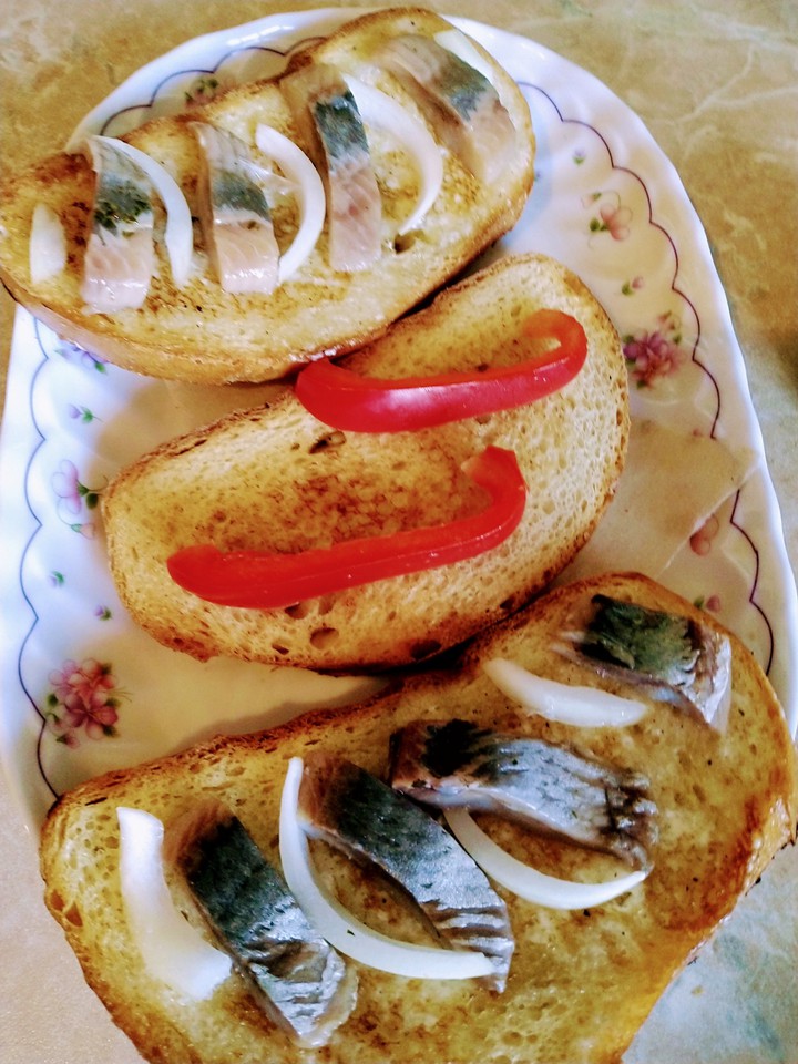 вкусный перекус ..