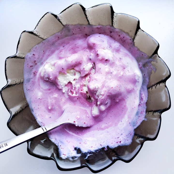 Berry ice cream