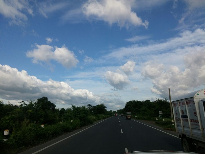 Blue & White sky