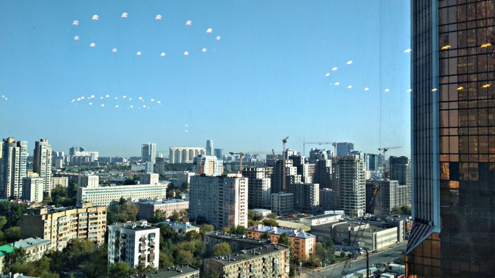 Москва, Деловой район.