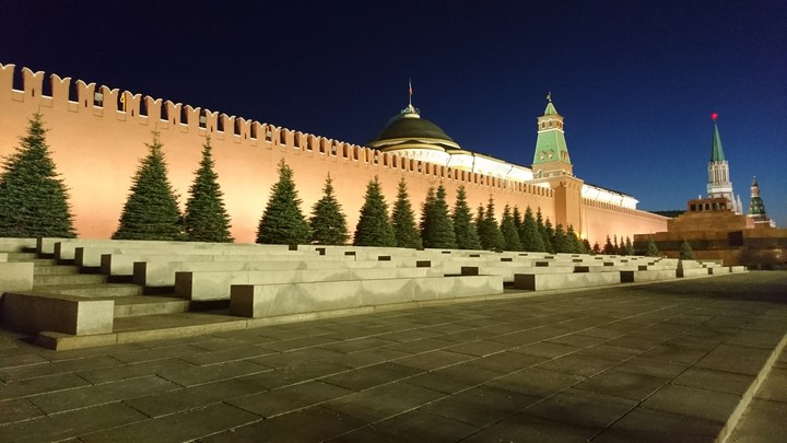Red Square at night