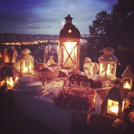 romantic night