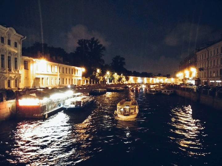 Night river