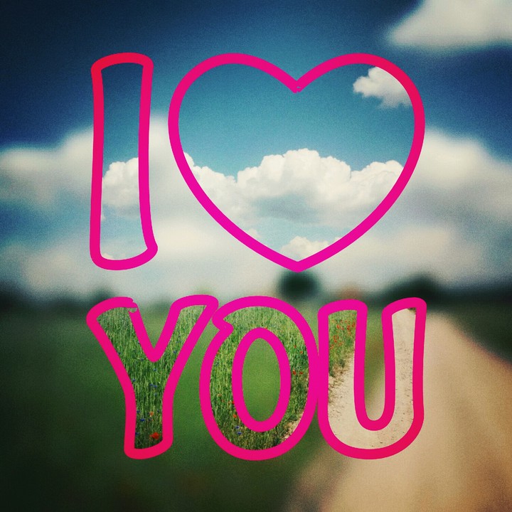 I Love You #2 by Dominik Cube