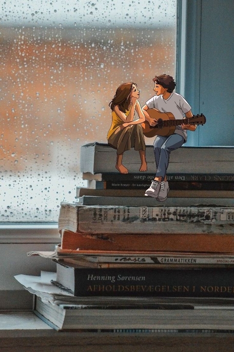 Books, music Hintergrundbilder