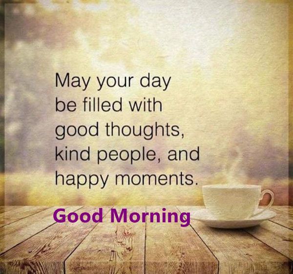 good morning