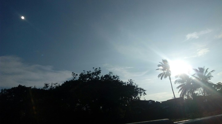 sun n moon together??