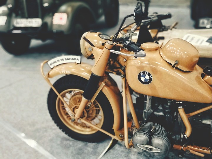 retro motorcycle
