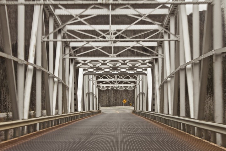 metal bridge