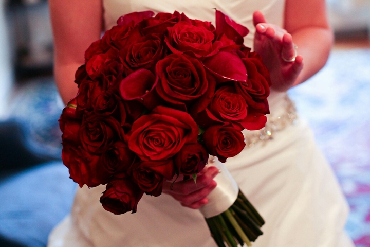 red flower