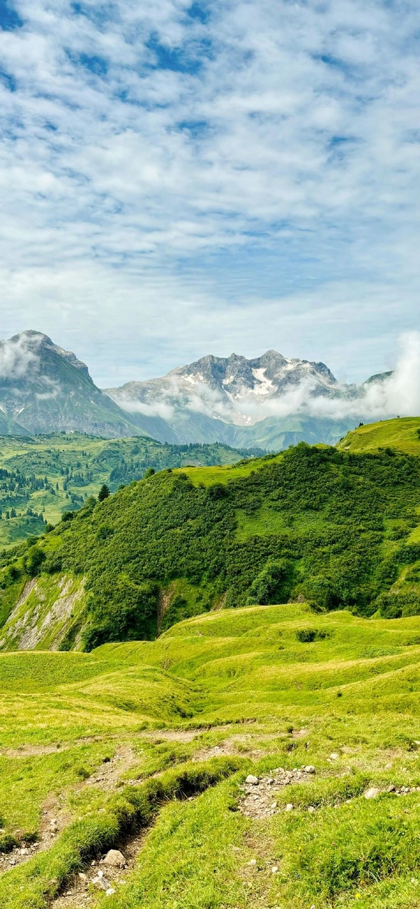 mountain, green Hintergrundbilder
