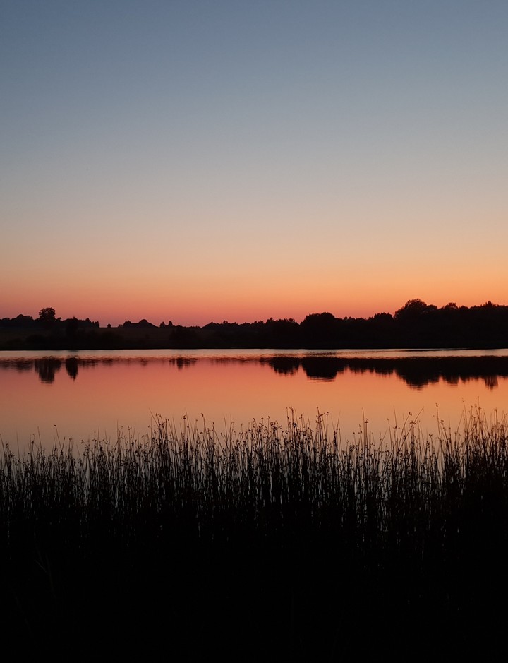 Sunset lake