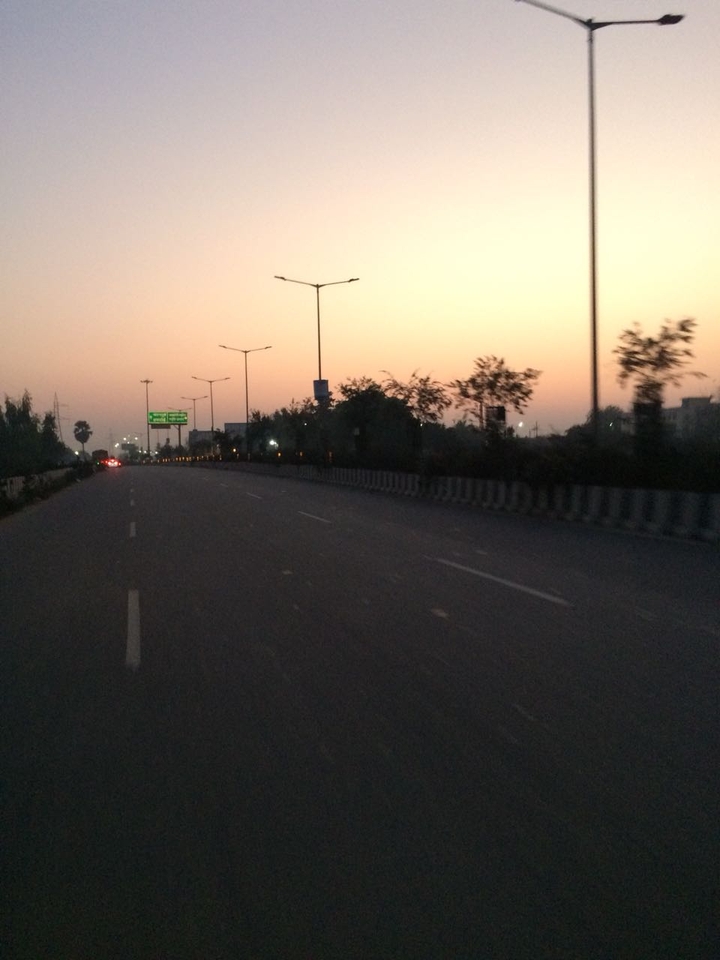sunset evening