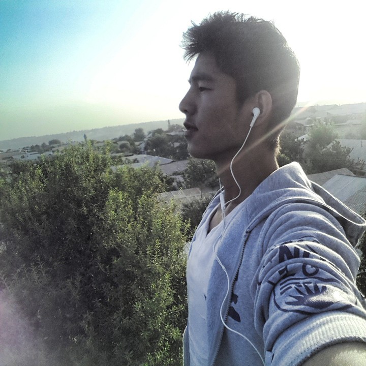 just staying on the roof)