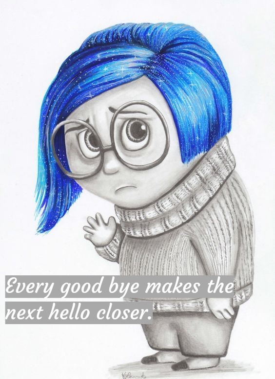 GOODBYE : (