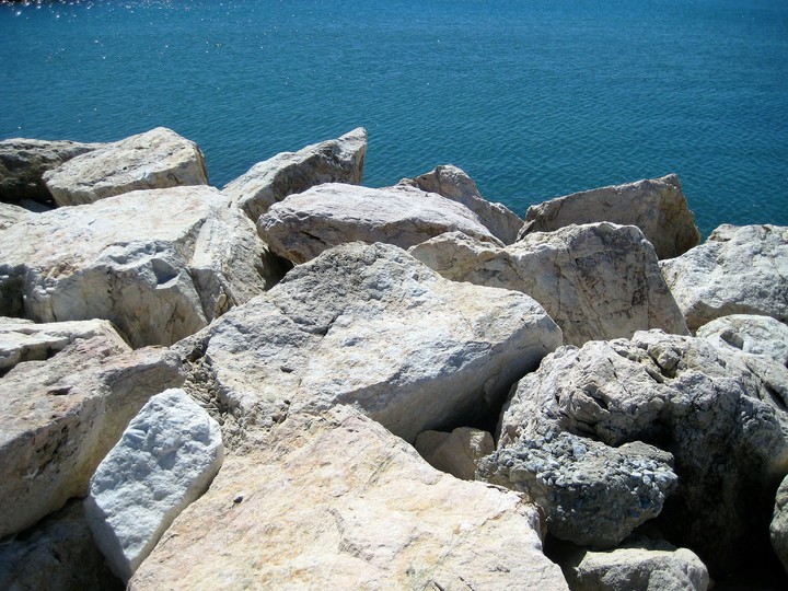 Rocks on the sea