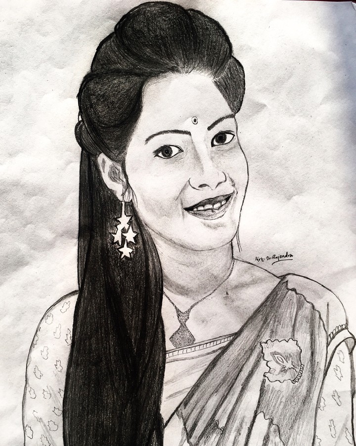 sketch of my sister