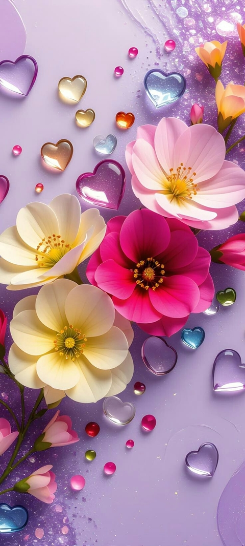 רקעים rose, petal