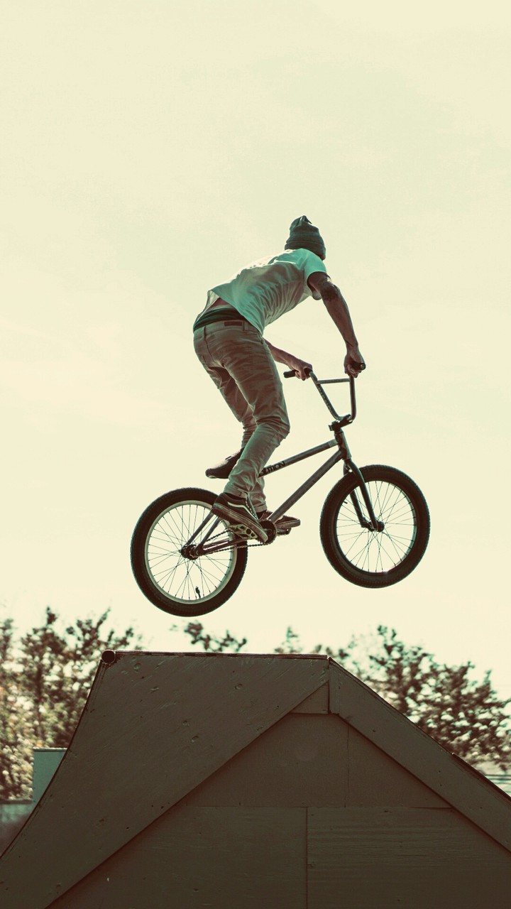 biker trick jump