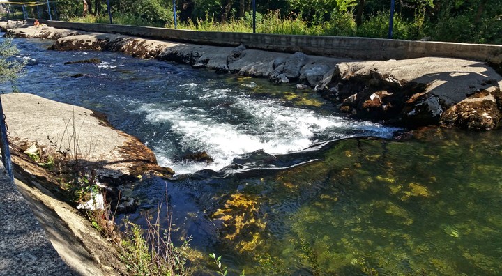 River flowing