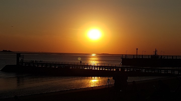Sonnenuntergang am Meer