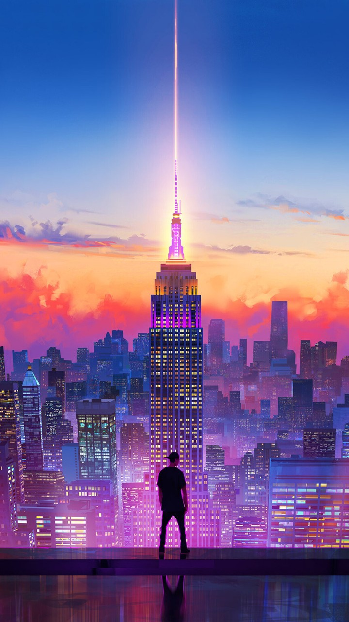 tower, metropolis Hintergrundbilder