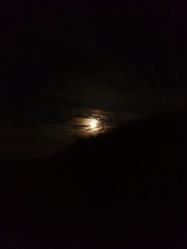 full moon blurry II