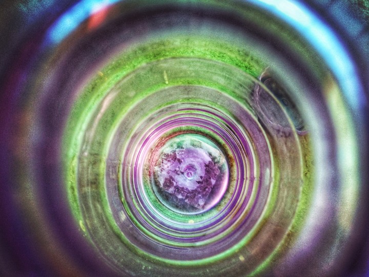 Life inside a water bottle