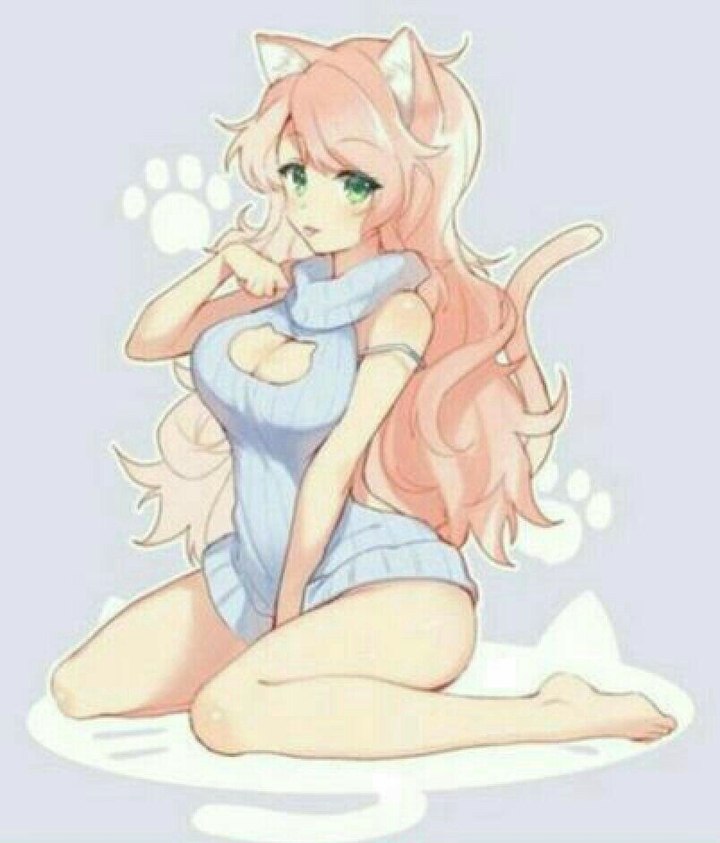 Chica neko ecchi