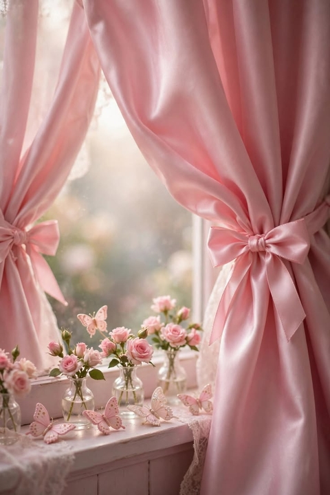 обои Curtain, silk