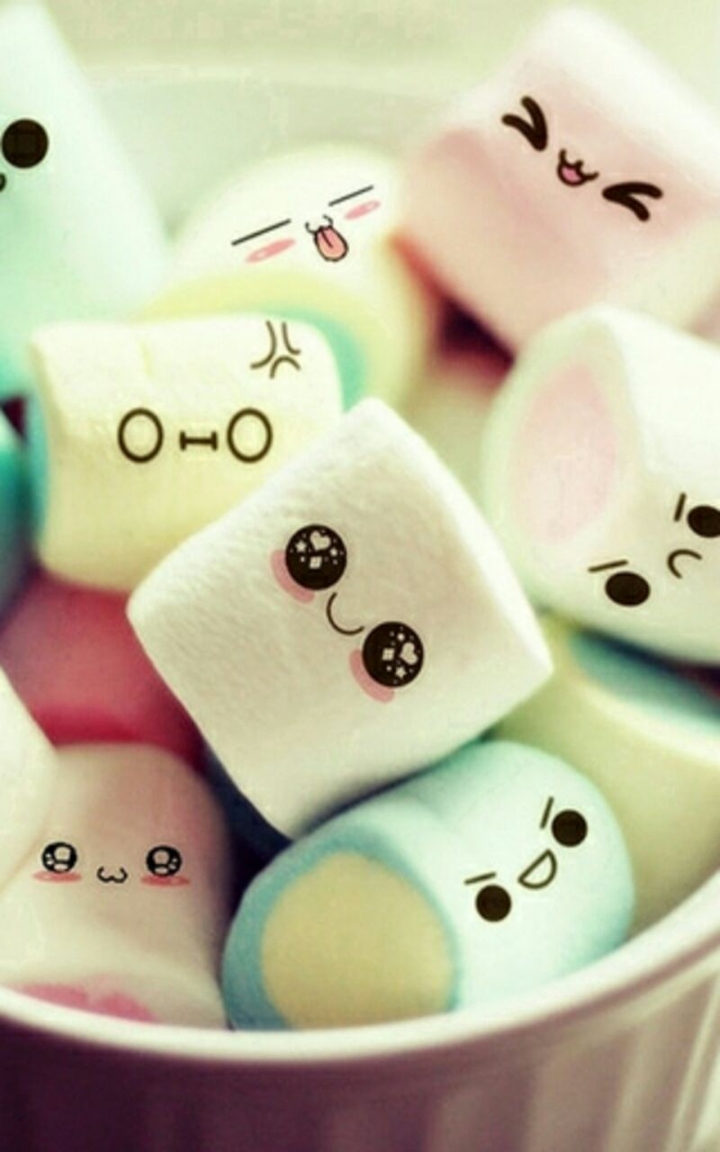 cute marshmallows