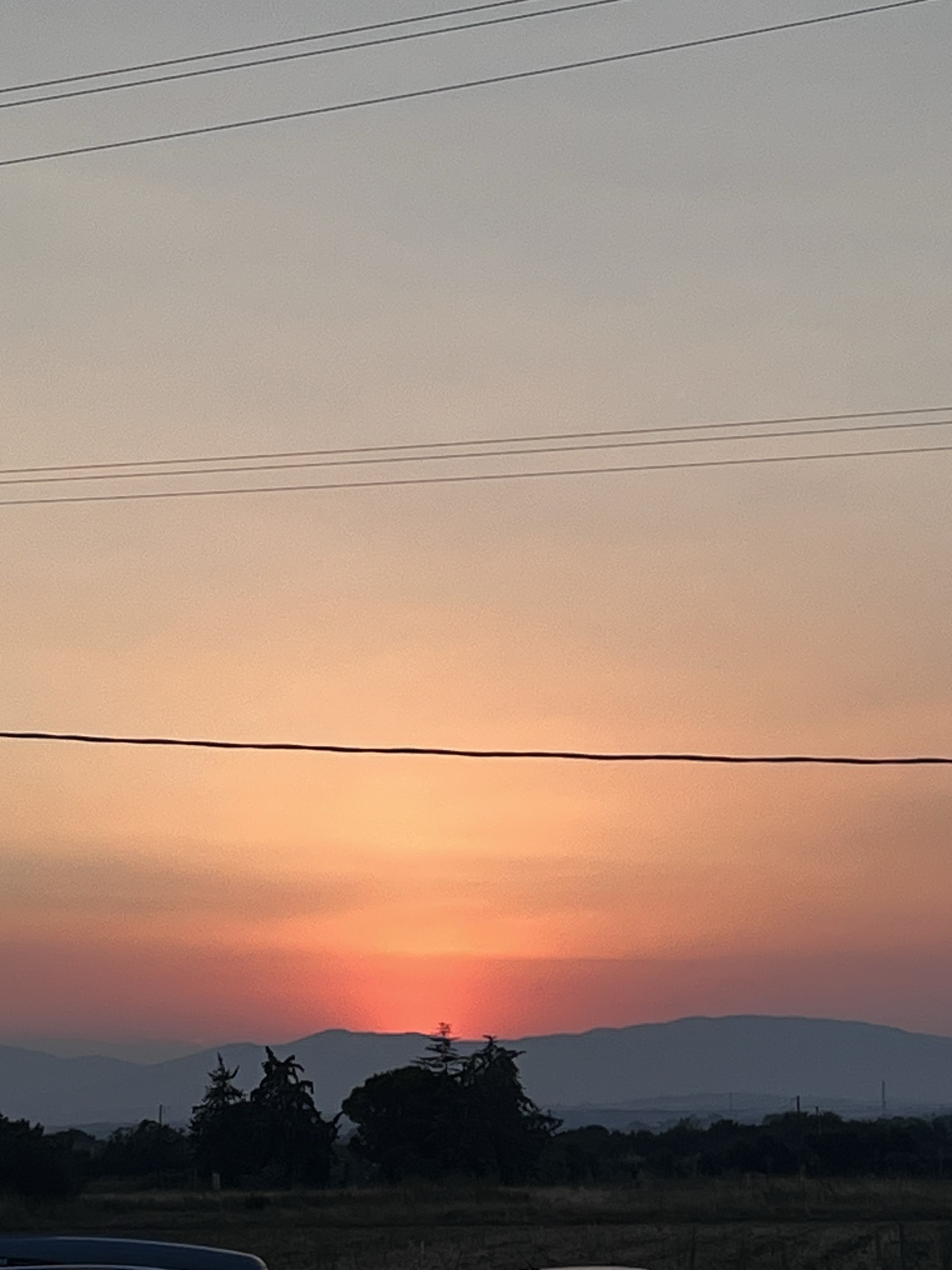 шпалери evening, horizon