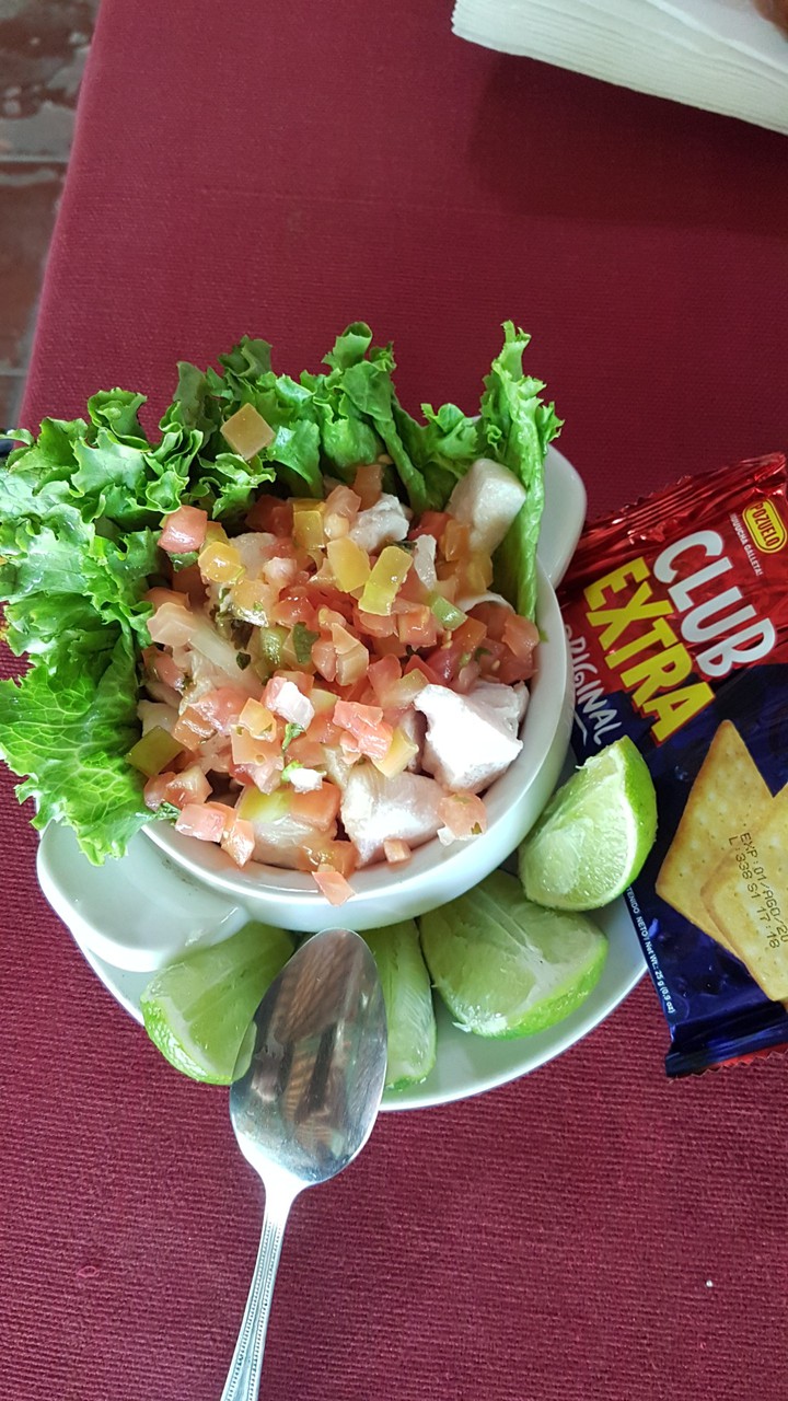 ceviche de pescado