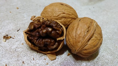 papéis de parede Ingredient, walnut