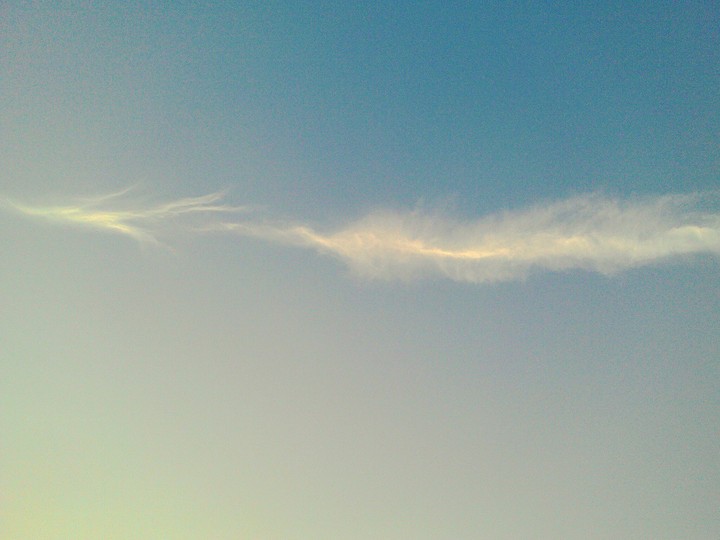 blue sky