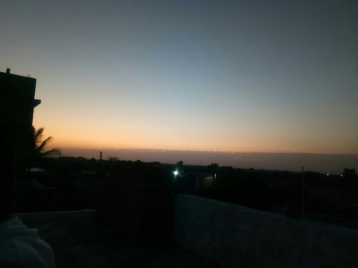 sun set
